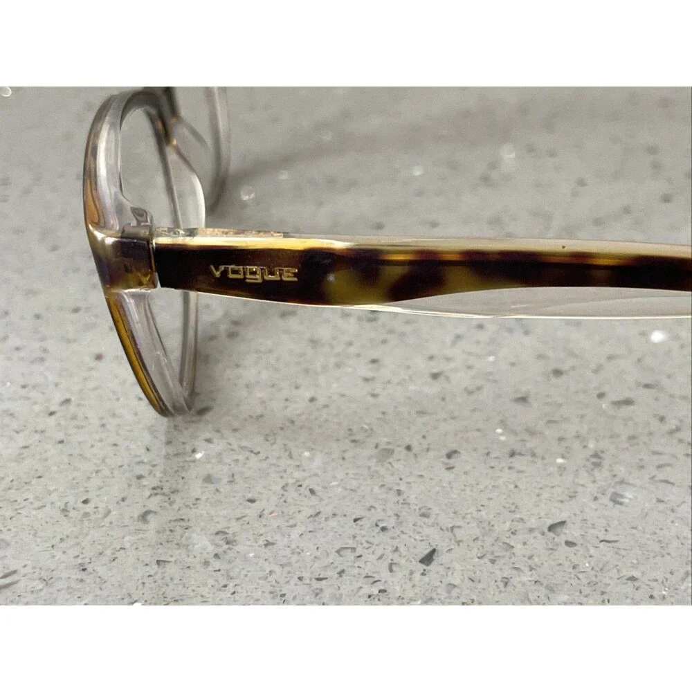 Vogue Eyeglasses Frames ONLY VO2961 1916 Womens Brown Full Rim 53-17-135 tortois